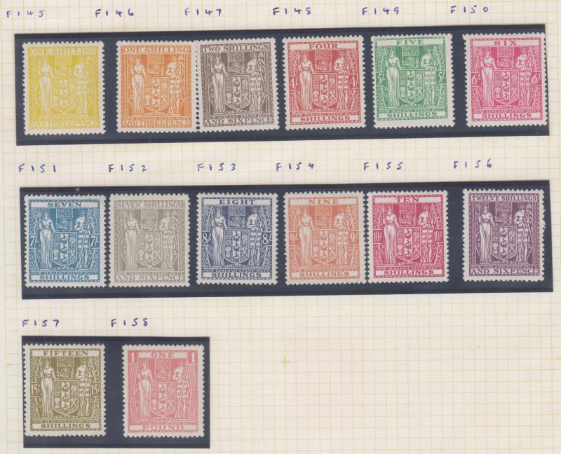Lot 763 - NEW ZEALAND - Postal Fiscals: Arms - Mowbray Collectables Public Stamp Auction #36 Lot 763 - NEW ZEALAND - Postal Fiscals: Arms - Mowbray Collectables Public Stamp Auction #36