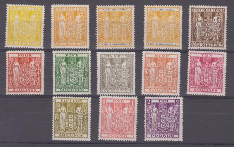 Lot 767 - NEW ZEALAND - Postal Fiscals: Arms - Mowbray Collectables Public Stamp Auction #36 Lot 767 - NEW ZEALAND - Postal Fiscals: Arms - Mowbray Collectables Public Stamp Auction #36
