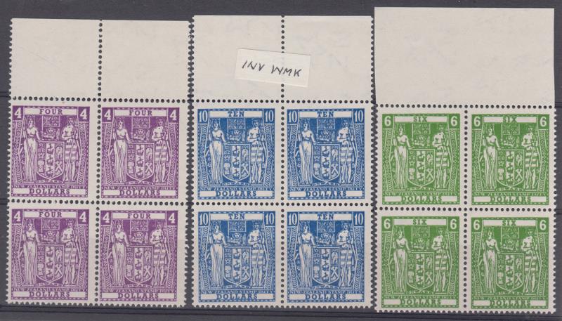 Lot 786 - NEW ZEALAND - Postal Fiscals: Arms  -  Mowbray Collectables ​Public Stamp Auction #36