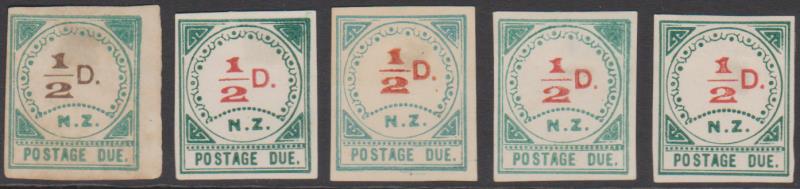 Lot 820 - New Zealand - Postage Dues - Mowbray Collectables Public Stamp Auction #36 Lot 820 - New Zealand - Postage Dues - Mowbray Collectables Public Stamp Auction #36