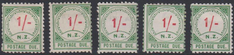 Lot 825 - New Zealand - Postage Dues - Mowbray Collectables Public Stamp Auction #36 Lot 825 - New Zealand - Postage Dues - Mowbray Collectables Public Stamp Auction #36