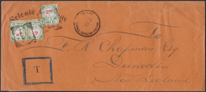 Lot 835 - New Zealand - Postage Dues - Mowbray Collectables Public Stamp Auction #36 Lot 835 - New Zealand - Postage Dues - Mowbray Collectables Public Stamp Auction #36
