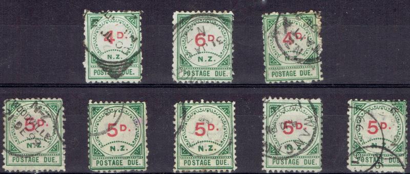 Lot 847 - New Zealand - Postage Dues - Mowbray Collectables Public Stamp Auction #36 Lot 847 - New Zealand - Postage Dues - Mowbray Collectables Public Stamp Auction #36