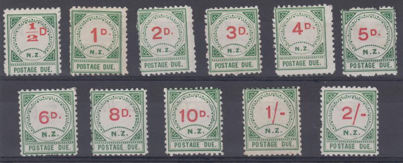 Lot 853 - New Zealand - Postage Dues - Mowbray Collectables Public Stamp Auction #36 Lot 853 - New Zealand - Postage Dues - Mowbray Collectables Public Stamp Auction #36