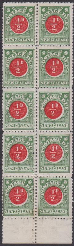 Lot 863 - New Zealand - Postage Dues - Mowbray Collectables Public Stamp Auction #36 Lot 863 - New Zealand - Postage Dues - Mowbray Collectables Public Stamp Auction #36
