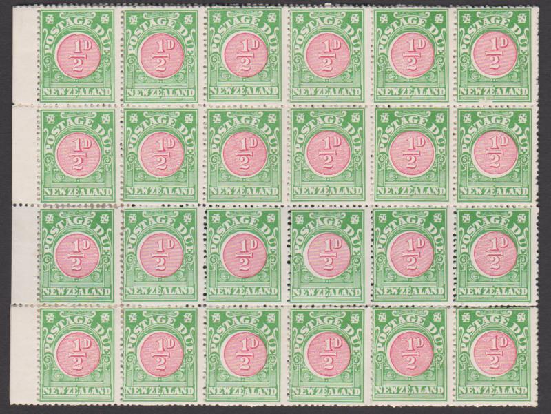 Lot 882 - New Zealand - Postage Dues  -  Mowbray Collectables ​Public Stamp Auction #36