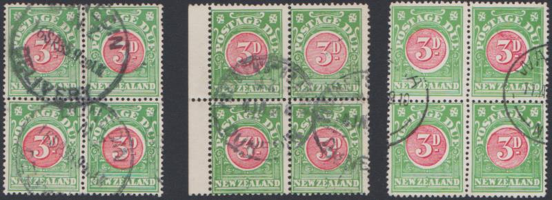 Lot 884 - New Zealand - Postage Dues  -  Mowbray Collectables ​Public Stamp Auction #36