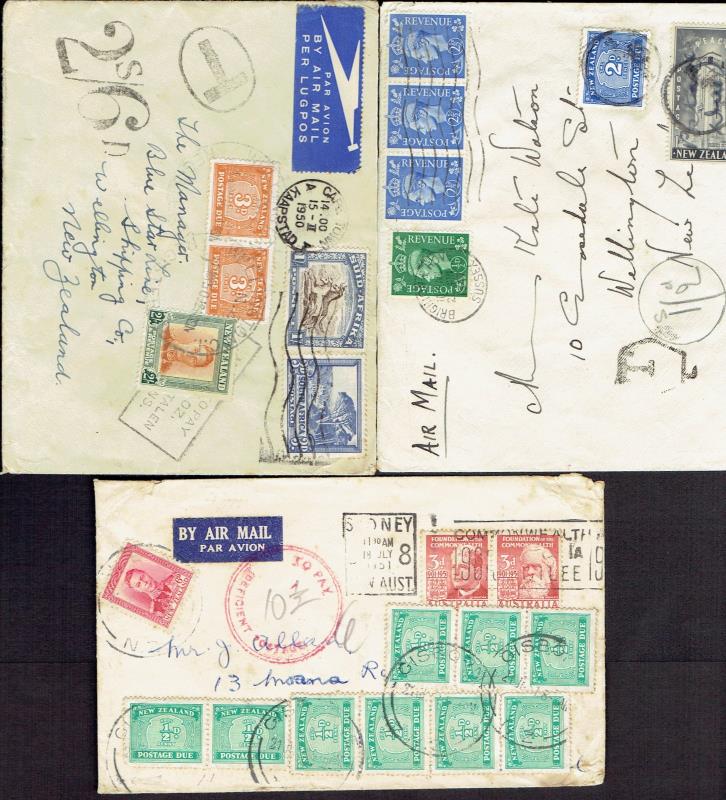 Lot 896 - New Zealand - Postage Dues  -  Mowbray Collectables ​Public Stamp Auction #36