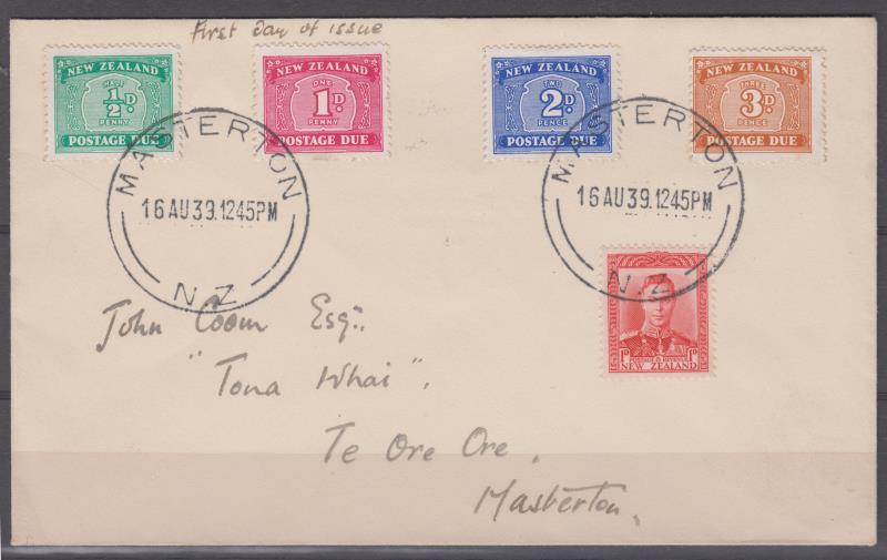 Lot 898 - New Zealand - Postage Dues  -  Mowbray Collectables ​Public Stamp Auction #36